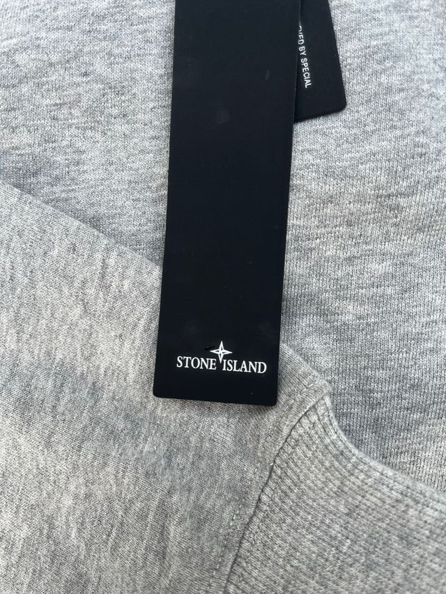 Sudadera Stone Island Gris Talla M