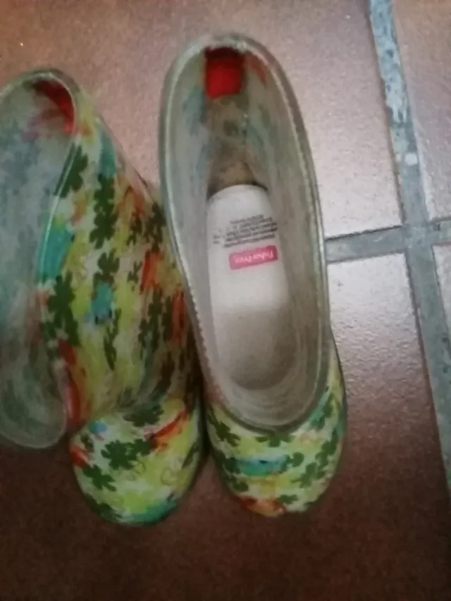 Botas de agua Niña Talla 24