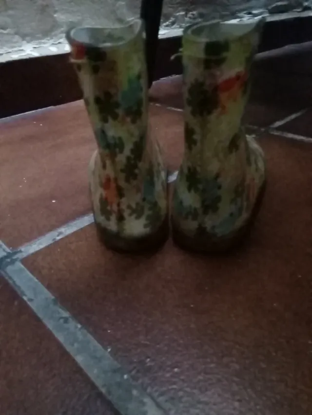 Botas de agua Niña Talla 24