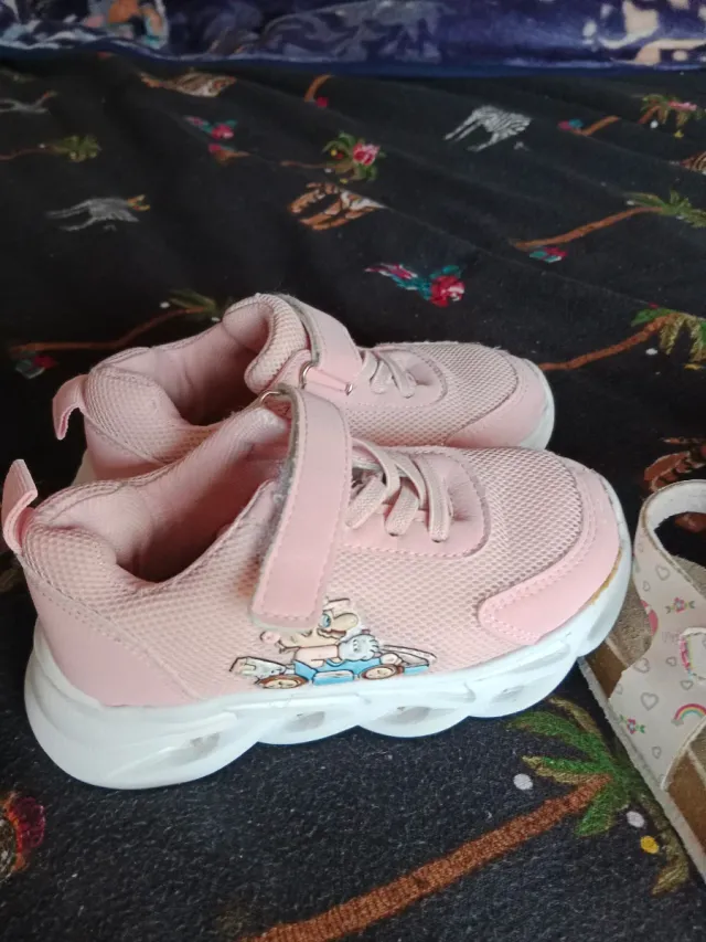 Lote 2 pares zapatos niña talla 27