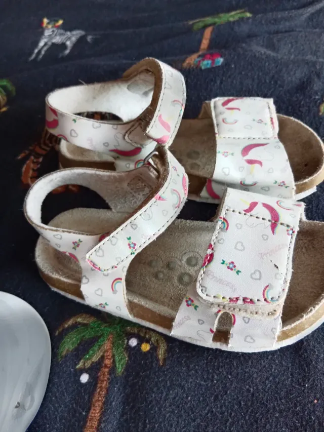 Lote 2 pares zapatos niña talla 27