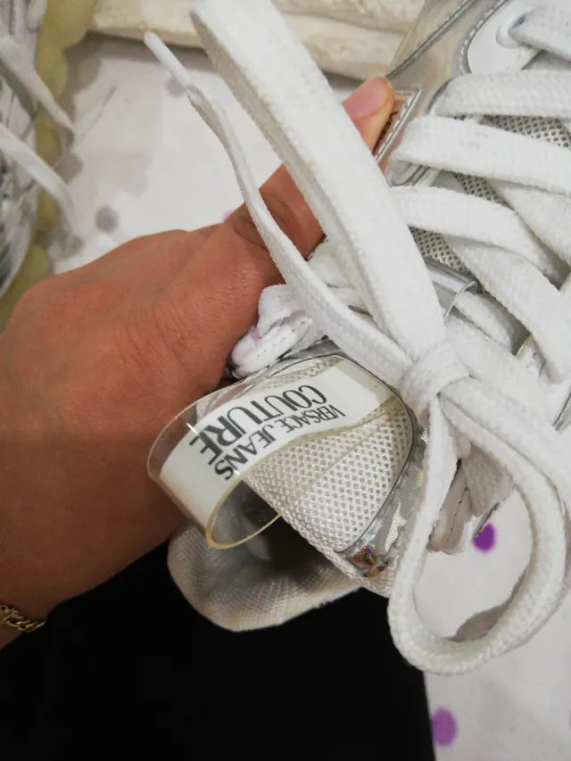 Sneakers Versace Jeans Couture Argento/Bianco