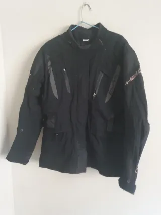 Chaqueta Moto Mujer Negra