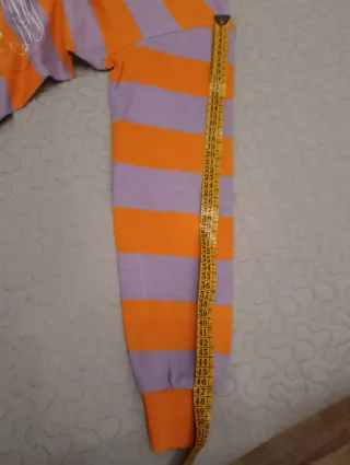 Sudadera Anabel Lee Naranja y Lila