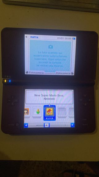 Nintendo DS XL Rosso scuro