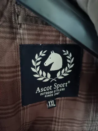 Giaccone di renna in camoscio marrone XXL