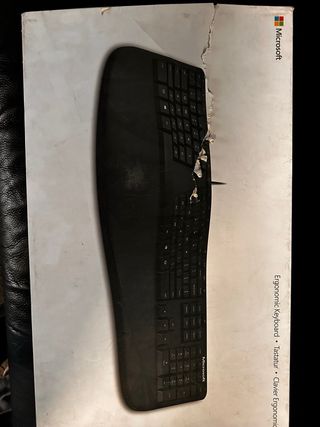 Microsoft Escritorio Ergonómico Negro