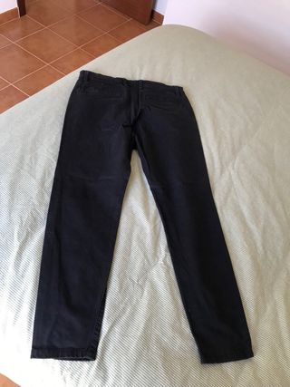 Pantalón Pull&Bear Hombre azul marino