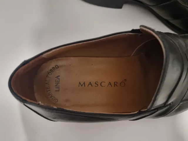 Zapatos Mascaró Negros Hombre