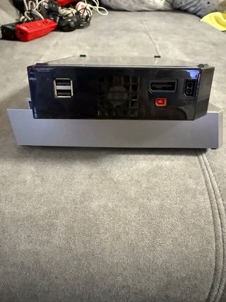 Nintendo Wii Negra y Roja Completa