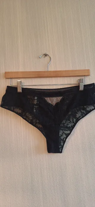 Tanga Marie Jo Negro Encaje Talla xxl.44