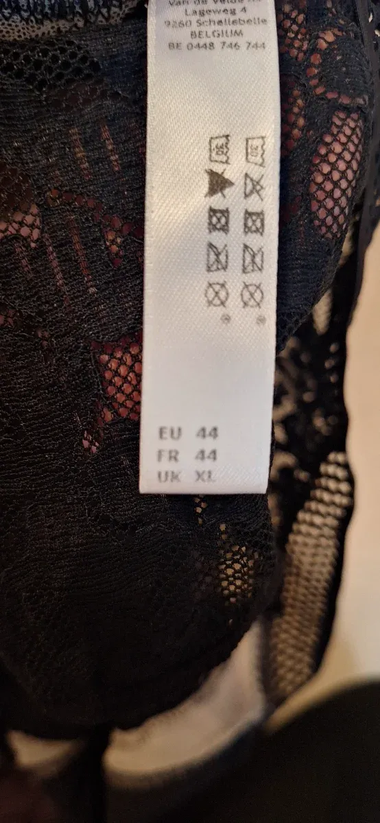 Tanga Marie Jo Negro Encaje Talla xxl.44