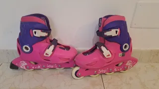 Patines en línea Oxelo rosa