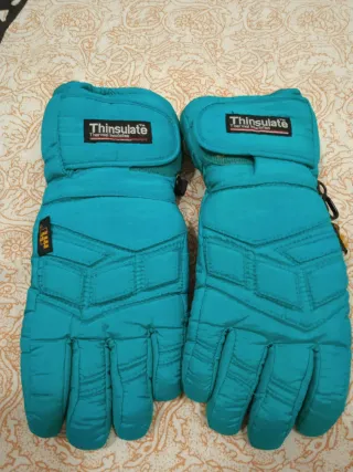 Guantes Thinsulate Térmicos Teal