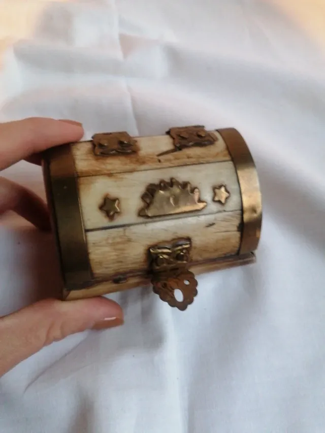 Mini joyero Nácar y Latón