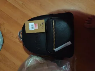 Mochila Mujer Mario Valentino Negra autentica