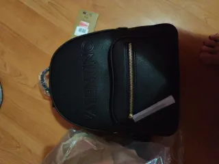 Mochila Mujer Mario Valentino Negra autentica