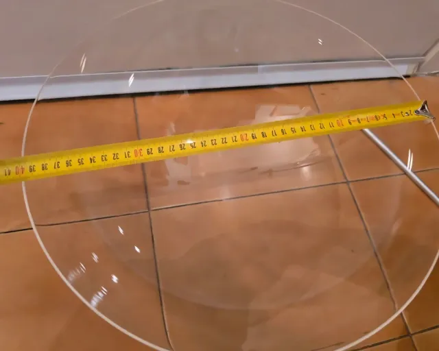 Cupola emisferica in plastica