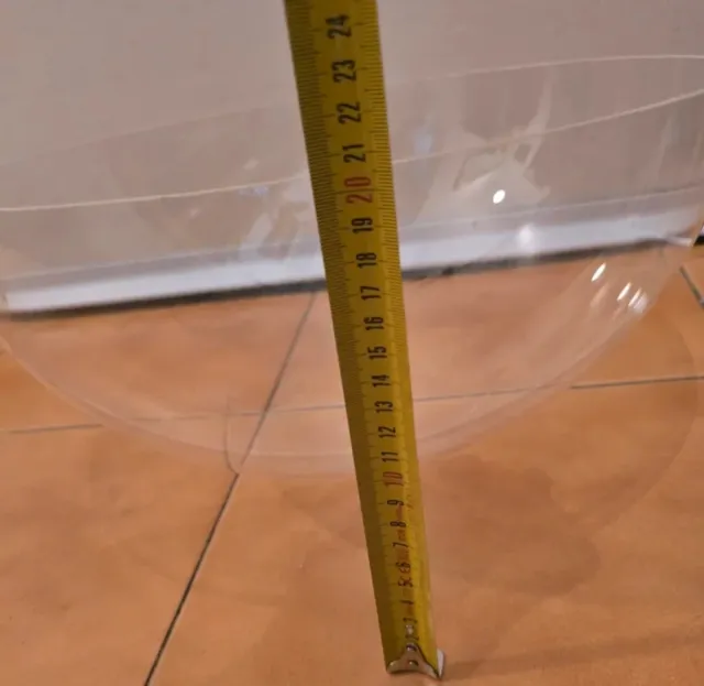 Cupola emisferica in plastica