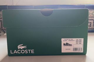Zapatillas Lacoste Negras Talla 44 Nuevas
