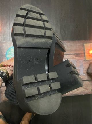 Botines Zara Tacón Grueso Talla 40