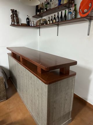 Barra da bar in legno massello