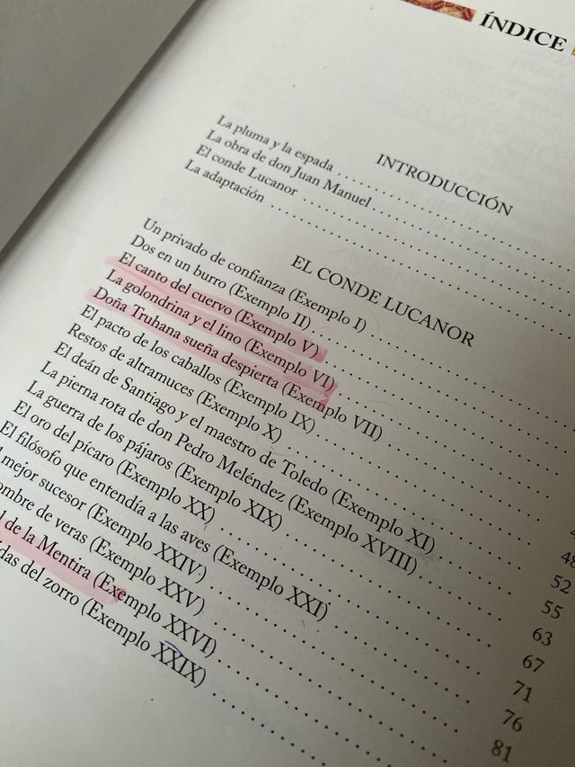 El conde Lucanor, ESO. Material auxiliar (Spani...