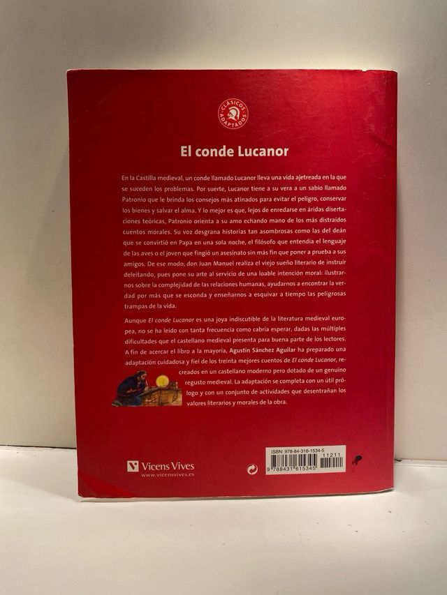 El conde Lucanor, ESO. Material auxiliar (Spani...