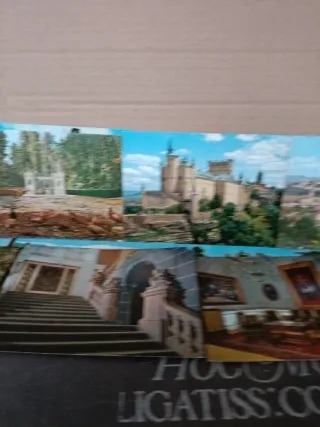 21X Postales Segovia Antiguas años 60/70/80