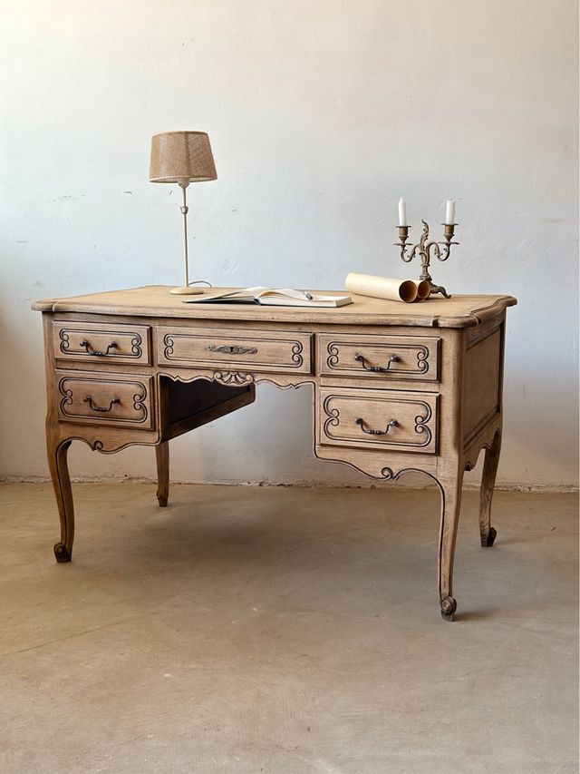 Escritorio francés de roble