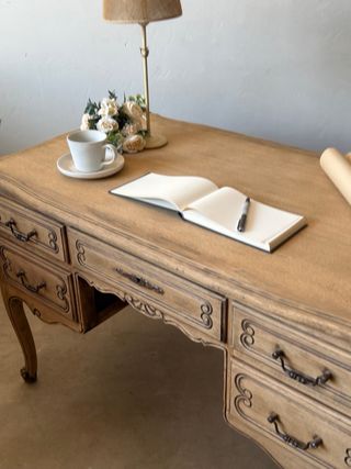 Escritorio francés de roble