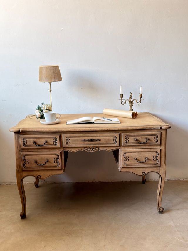 Escritorio francés de roble
