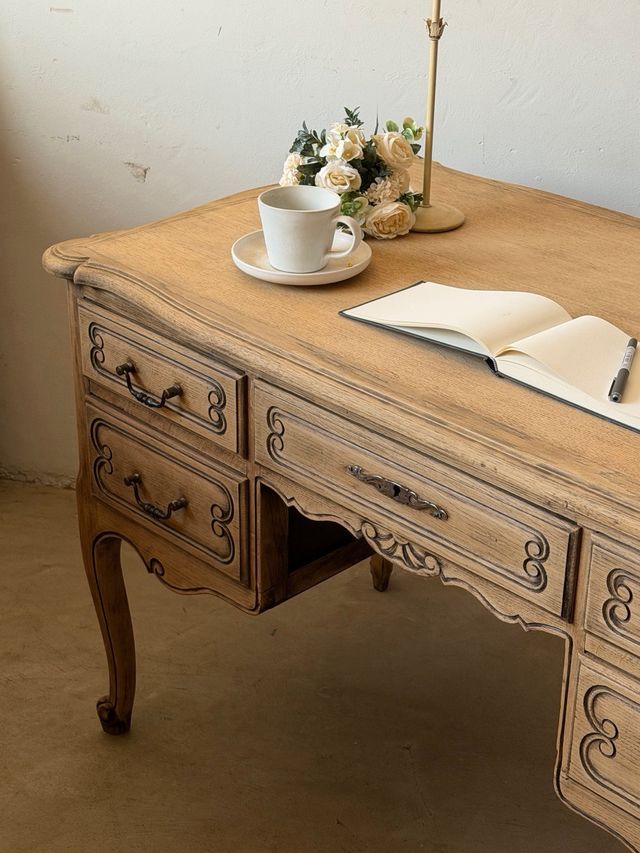 Escritorio francés de roble