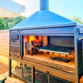 Barbacoa Parrilla Metal