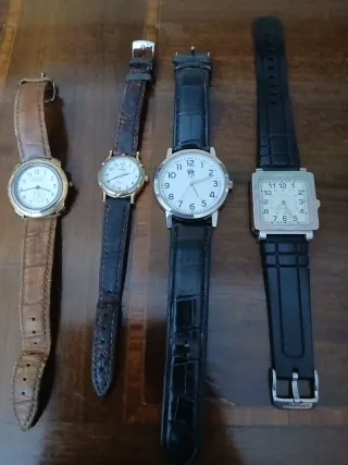 Set 4 orologi da revisionare