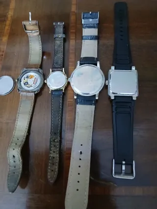 Set 4 orologi da revisionare