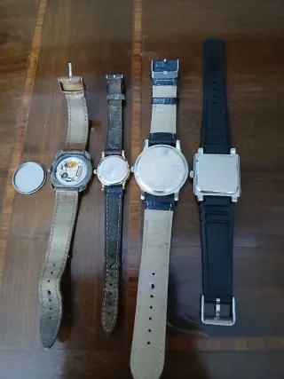 Set 4 orologi da revisionare