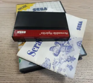 Scramble Spirits Master System SEGA