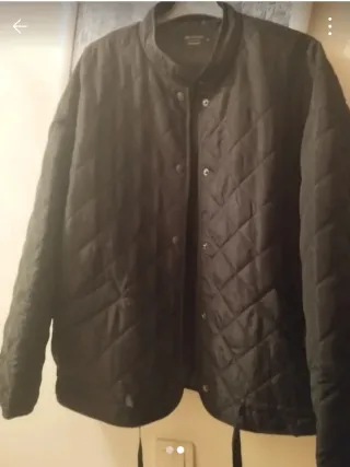 Chaqueta guateada mujer negra Talla XL