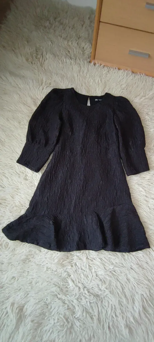 Vestido Negro Zara