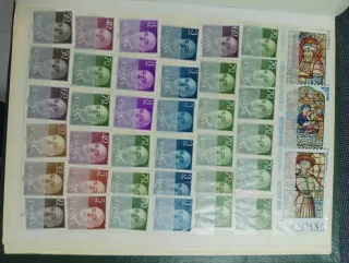 Álbum completo de sellos España