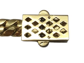 pulsera oro 18k con piedra con circonita