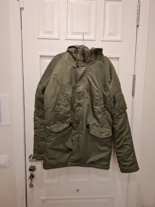 Parka Alpha Industries Verde Militar