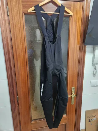 Culote ciclismo invierno negro