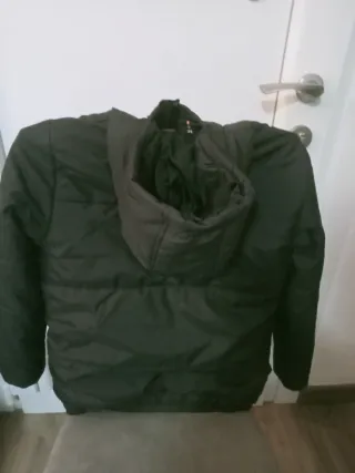 Abrigo NASA niño negro.