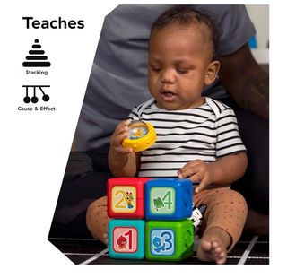 Baby Einstein Bloques Construcción Zebra