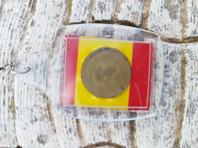 Llavero Moneda Franco España