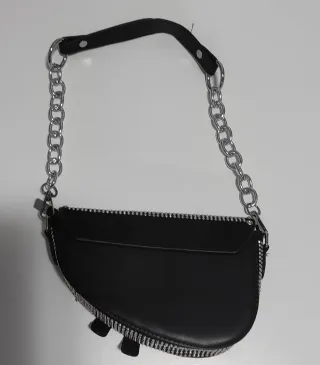 Bolso mini brillante mujer
