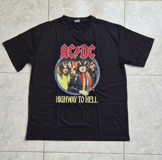 Camiseta AC/DC Highway to Hell Negra