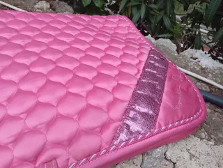 Mantilla doma y vendas rosa